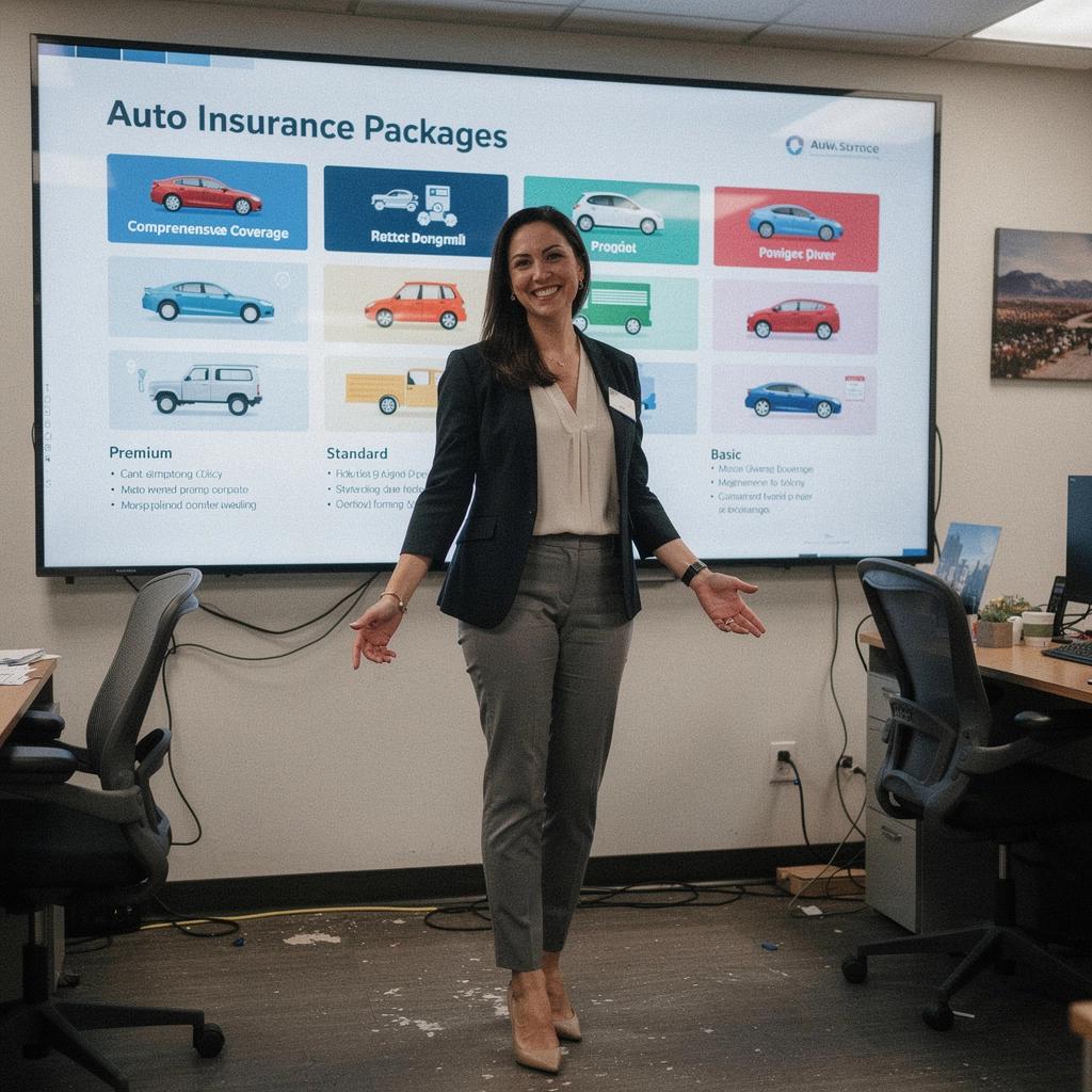 Пользователь, проверяющий свой страховой полис на мобильном устройстве